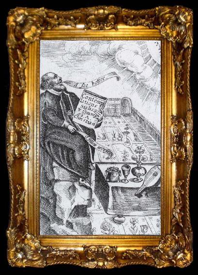 framed  unknow artist COntemplations,sighes and Groanes of a Christian, ta009-2